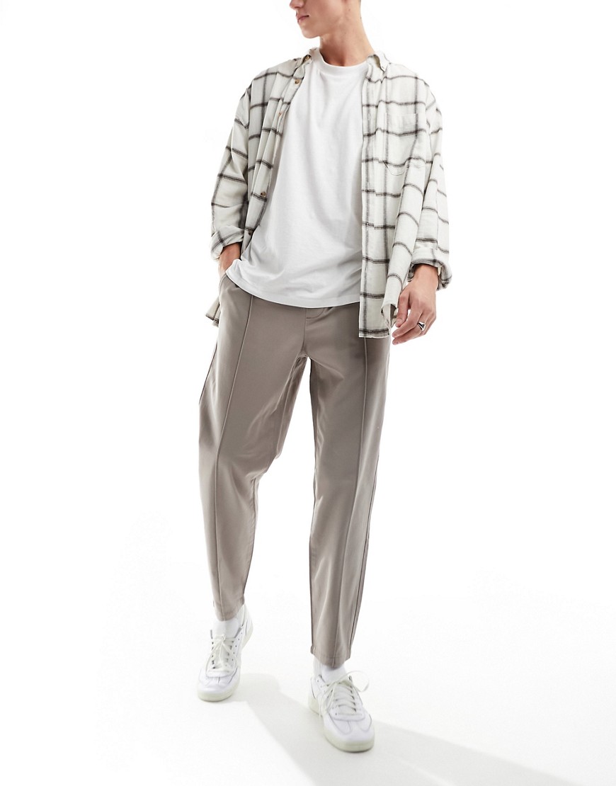 New Look formal jogger in light brown