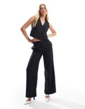  Other Stories & Other Stories Slim Pinstripe Zip Leg Trousers 159.00