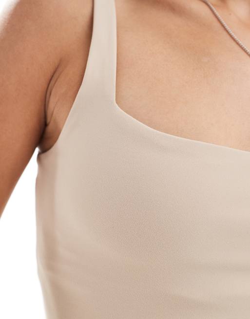New Look – Formende Unterwäsche – Body in Nerzbraun mit eckigem Ausschnitt, 2 von 4