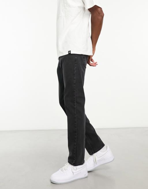 New Look - Forvaskede sorte slim-jeans, 3 af 4