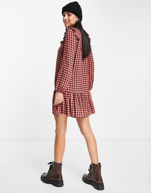 New look plaid store dress