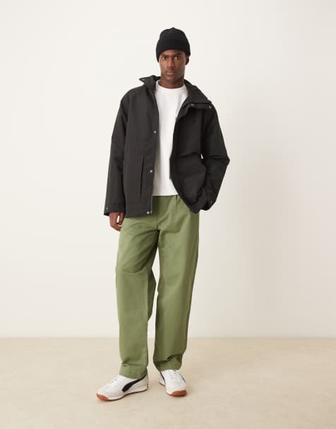 New Look – Funktionaler Parka in Schwarz mit Kapuze - view 1