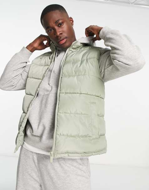 Green vest sale jacket mens