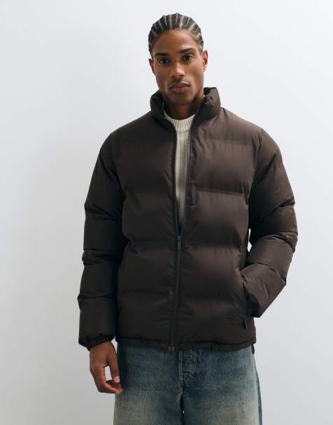 New Look - Gewatteerde bodywarmer in bruin - view 1