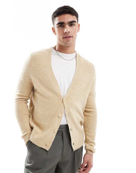 New Look - Gilet en bouclé - Grège - view 1