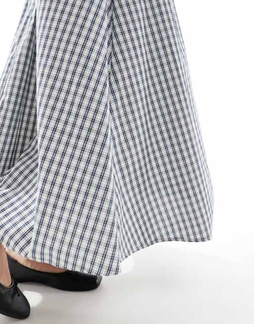 Pleated Skirt Asos Midi Skirt Zara New Look Gingham Pleated Midi