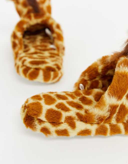 Giraffe slippers new look new arrivals