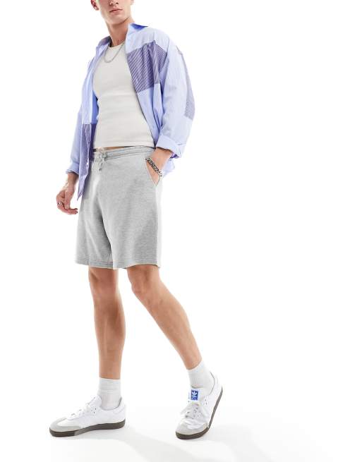 New look – Gråmelerade jersey-shorts, 5 av 5