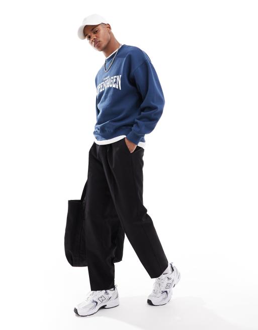 New Look – Granatowa bluza z napisem „Copenhagen”, 3 z 4