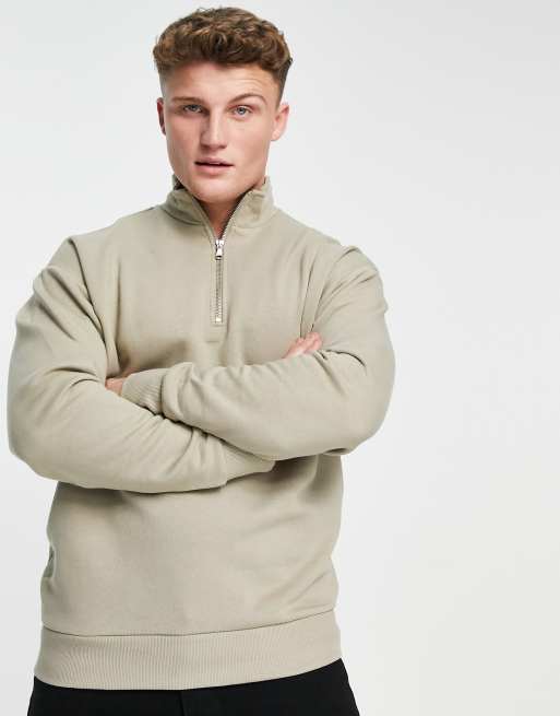 New look 2025 half zip sweat