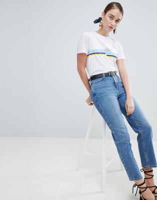look jeans cropped