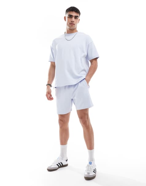 New Look heavyweight co-ord in light blue - LBLUE - view 1