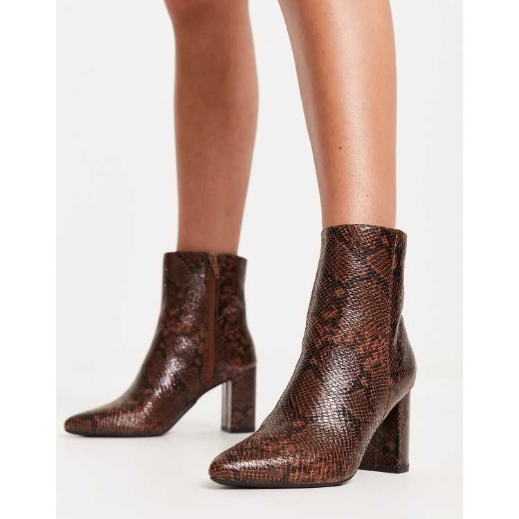newlook snake boots