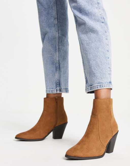 New look tan boots sale sale