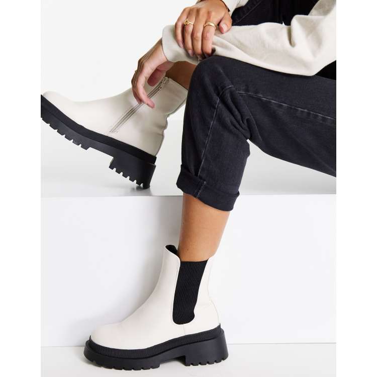 chunky off white boots