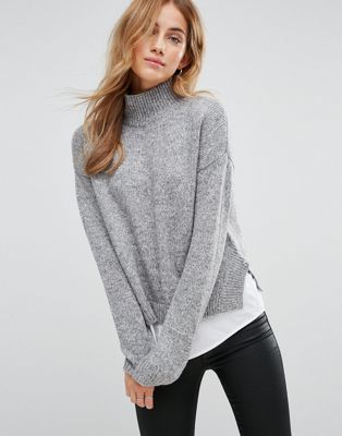 New Look High Neck 2 In 1 Jumper
