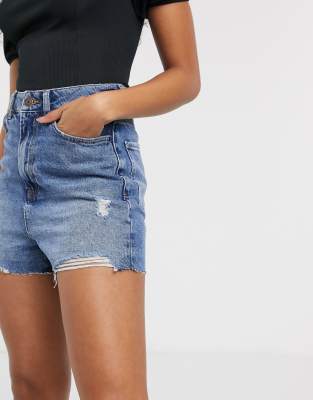 new look jean shorts