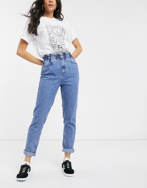 Paper bag best sale jeans asos