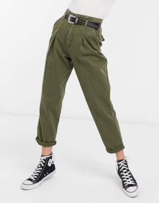 new look khaki jeans