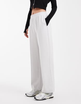 New Look - Hochwertige Jogginghose in Grau mit weitem Schnitt