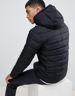 mens puffer jacket with hood