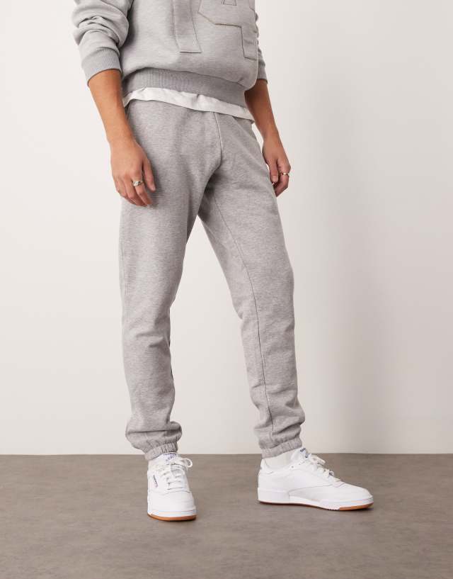 New Look - hoodie co-ord in grey marl