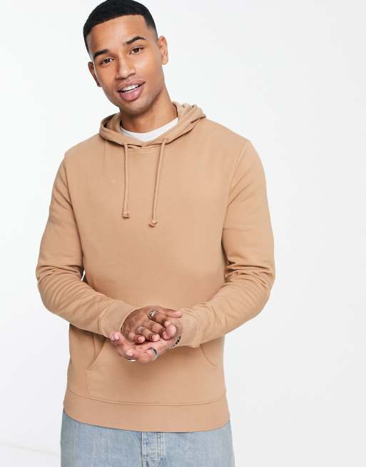 New Look hoodie in camel ASOS