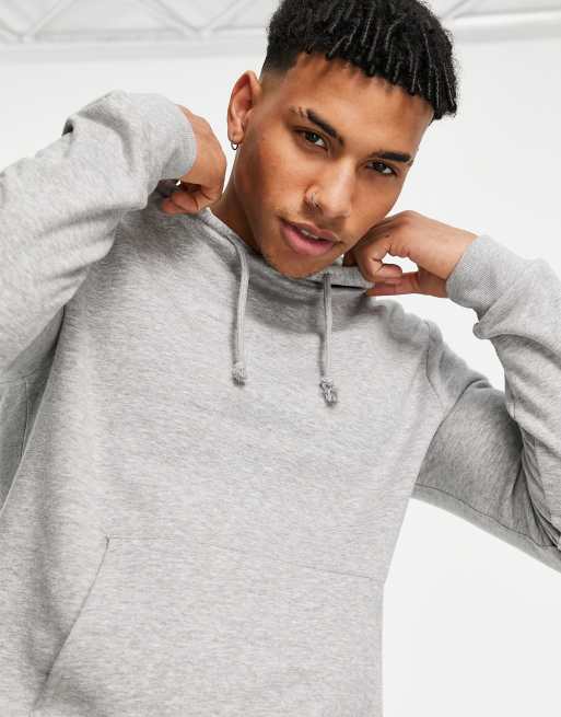 New Look hoodie in gray ASOS