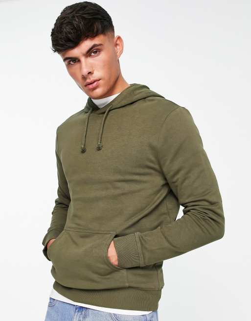 New Look Hoodie in Khaki | ASOS