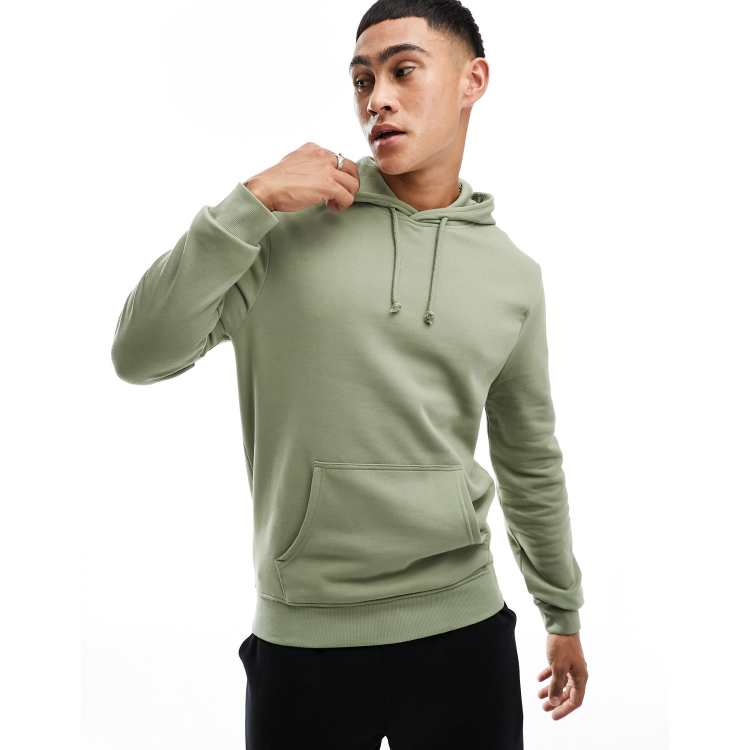 Green store light hoodie