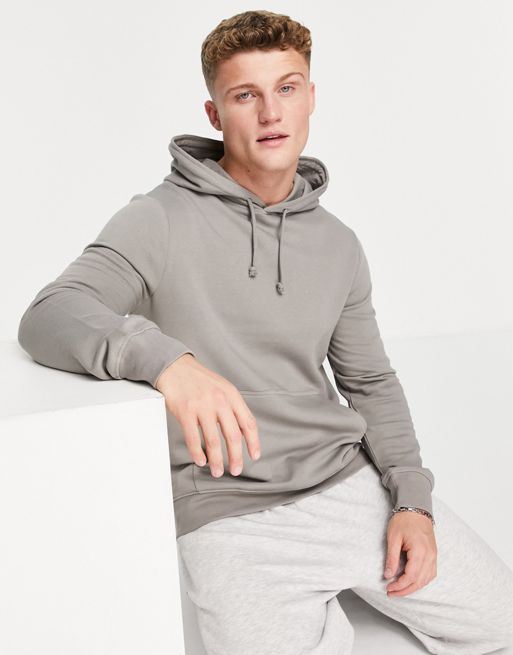 New Look hoodie in light grey | ASOS