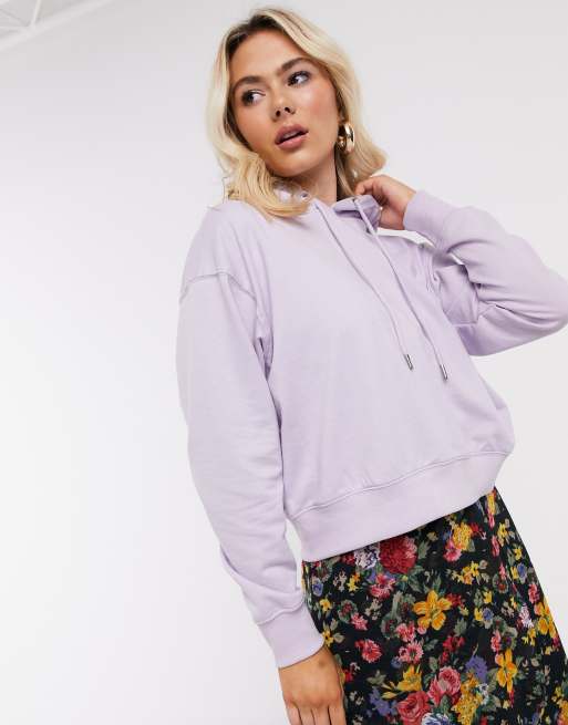 New Look hoodie in lilac | ASOS