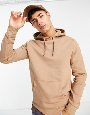 New Look hoodie in tan - ASOS Price Checker