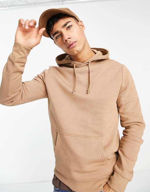 New Look hoodie in tan