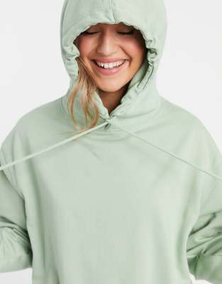 light green hoodie women's