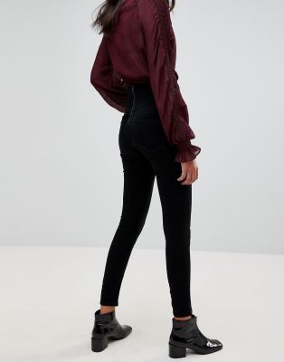 lace up jeans new look