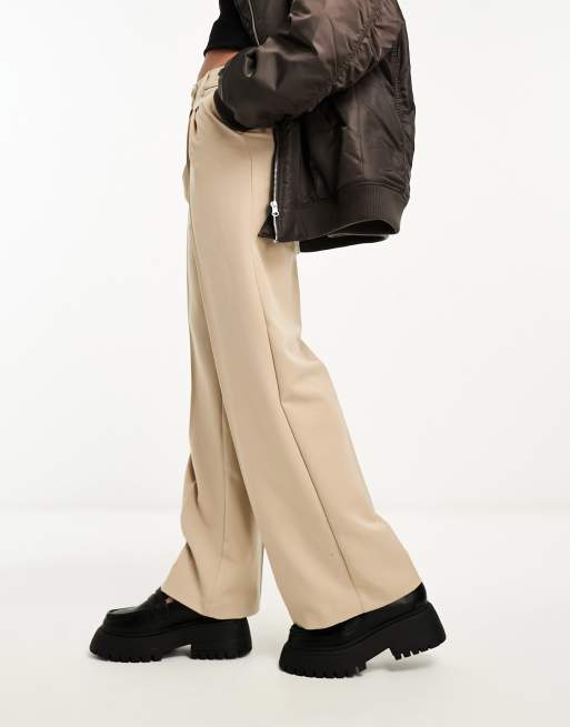 New Look – Hose in Stone mit weitem Beinschnitt, 4 von 4