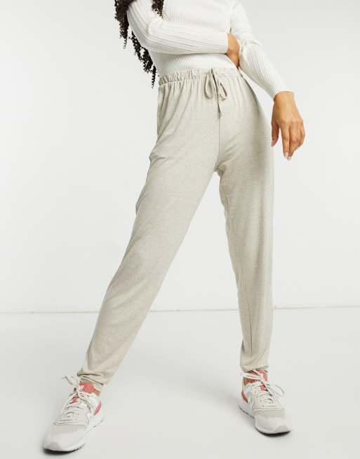 New Look - Hyggelige lounge-joggingbukser i minkfarve