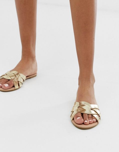 Women's Flat Sandals | Low Heeled Sandals | ASOS