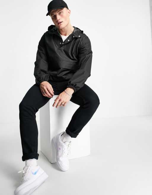 New Look - Jack zonder sluiting met kangoeroezak in zwart, 4 van 4