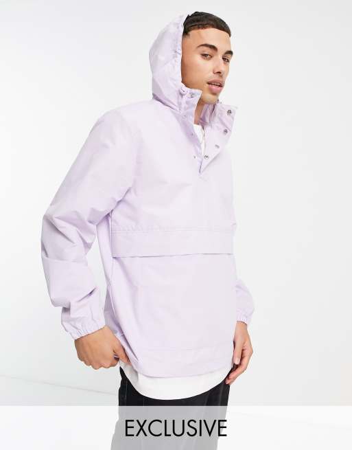 New Look – Jacke zum Überziehen mit Beuteltasche in Flieder