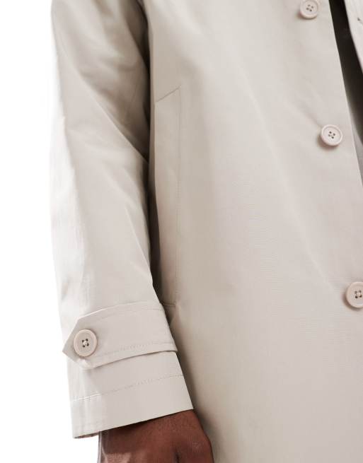 New Look - Jas van nylon in stone, 5 van 5