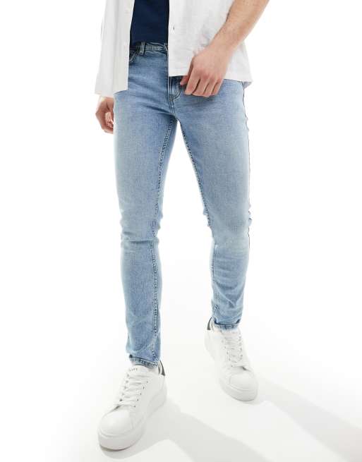 New Look – Jasnoniebieskie jeansy o obcisłym kroju