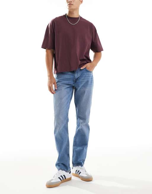 New Look - Jeans dritti blu autentico, 2 di 5
