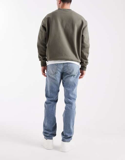 New Look - Jeans dritti blu chiaro, 2 di 5