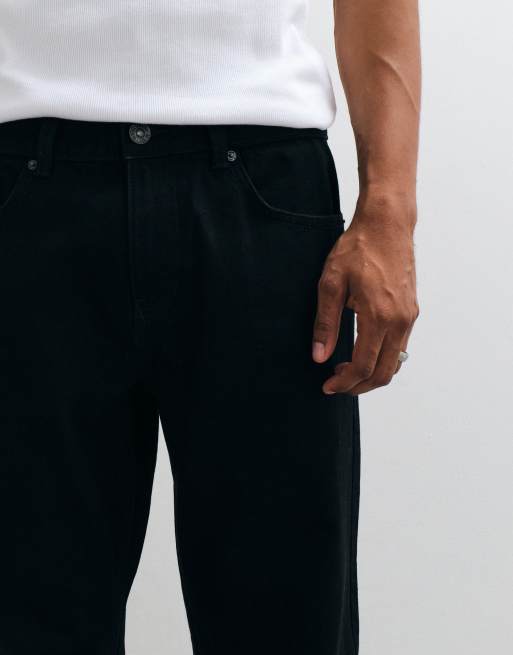 New Look jeans o prostym kroju w czerni, 3 z 5