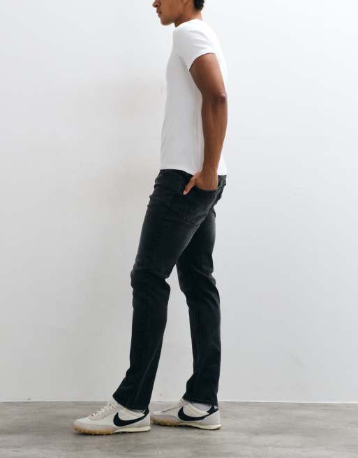 New Look jeans slim grigio scuro, 2 di 5