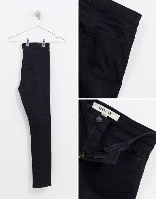 New Look - Jeans spray on neri, 4 di 4