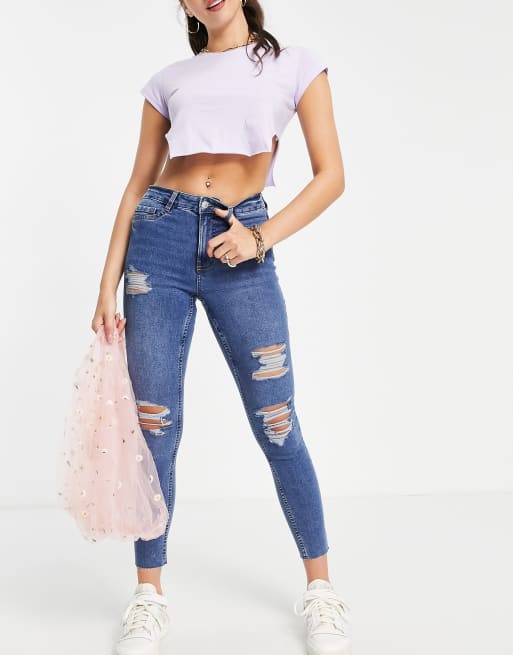 Asos jeans strappati shop