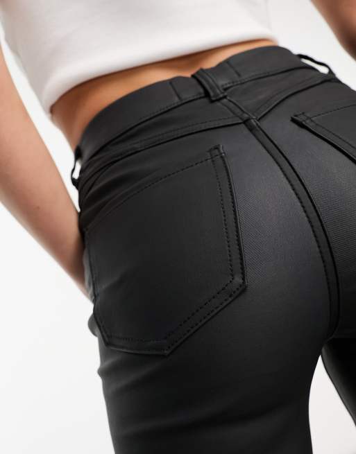 New Look - Jegging enduit - Noir, 5 de 5